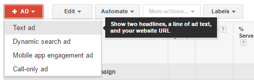 Google Expanded Text Ad 2